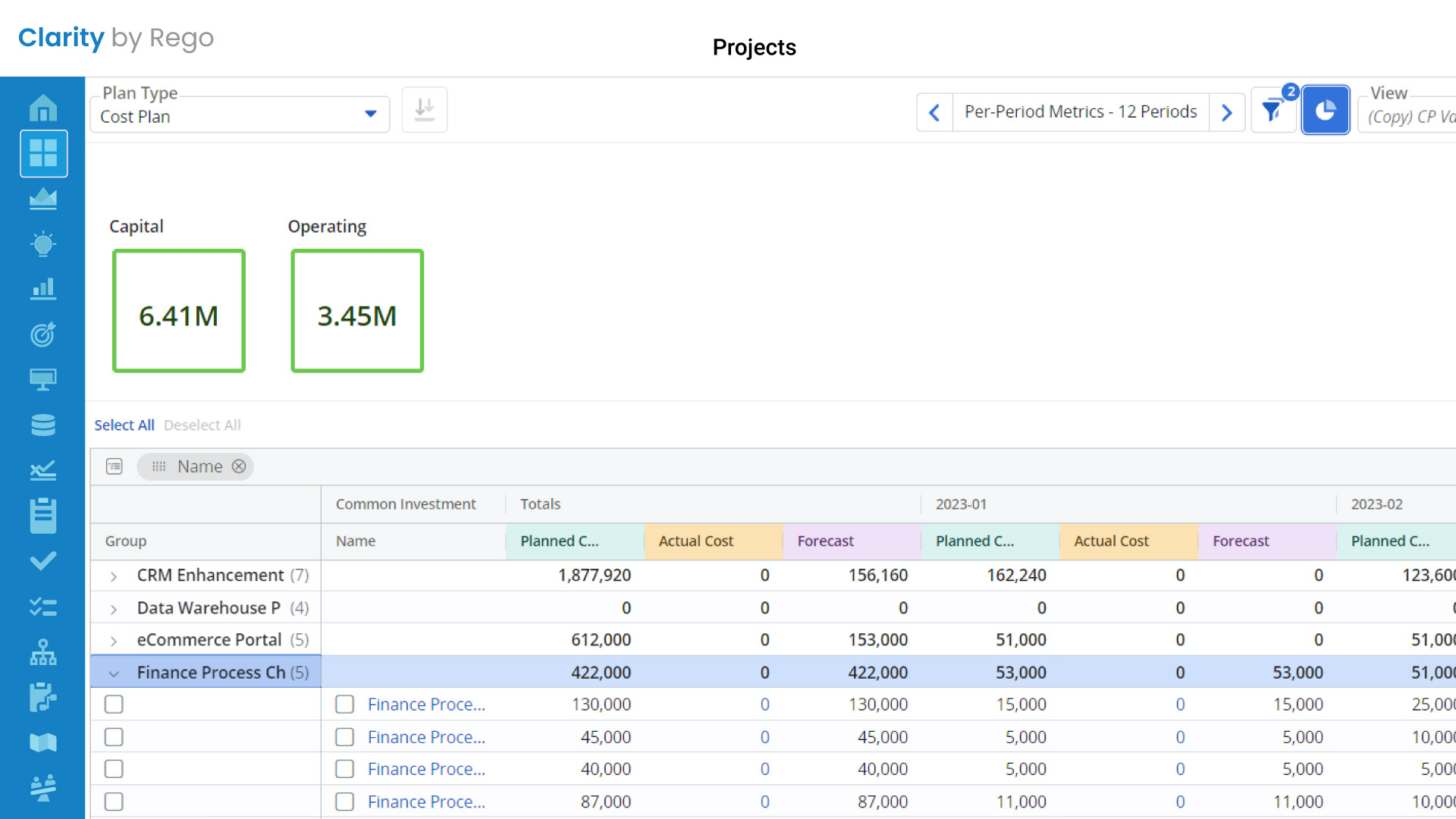 Make your spending count - Financial Planning Software for Projects